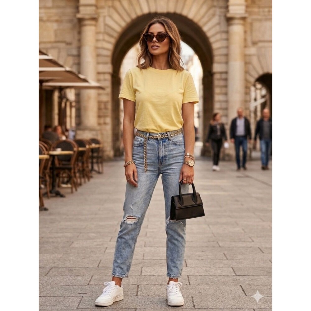 Fashion Nova - Yellow T shirt